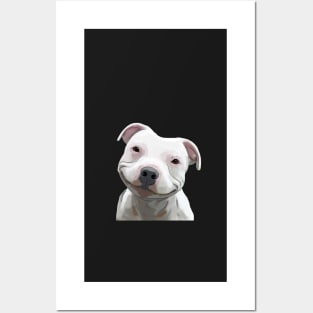 Smiling Staffy Posters and Art